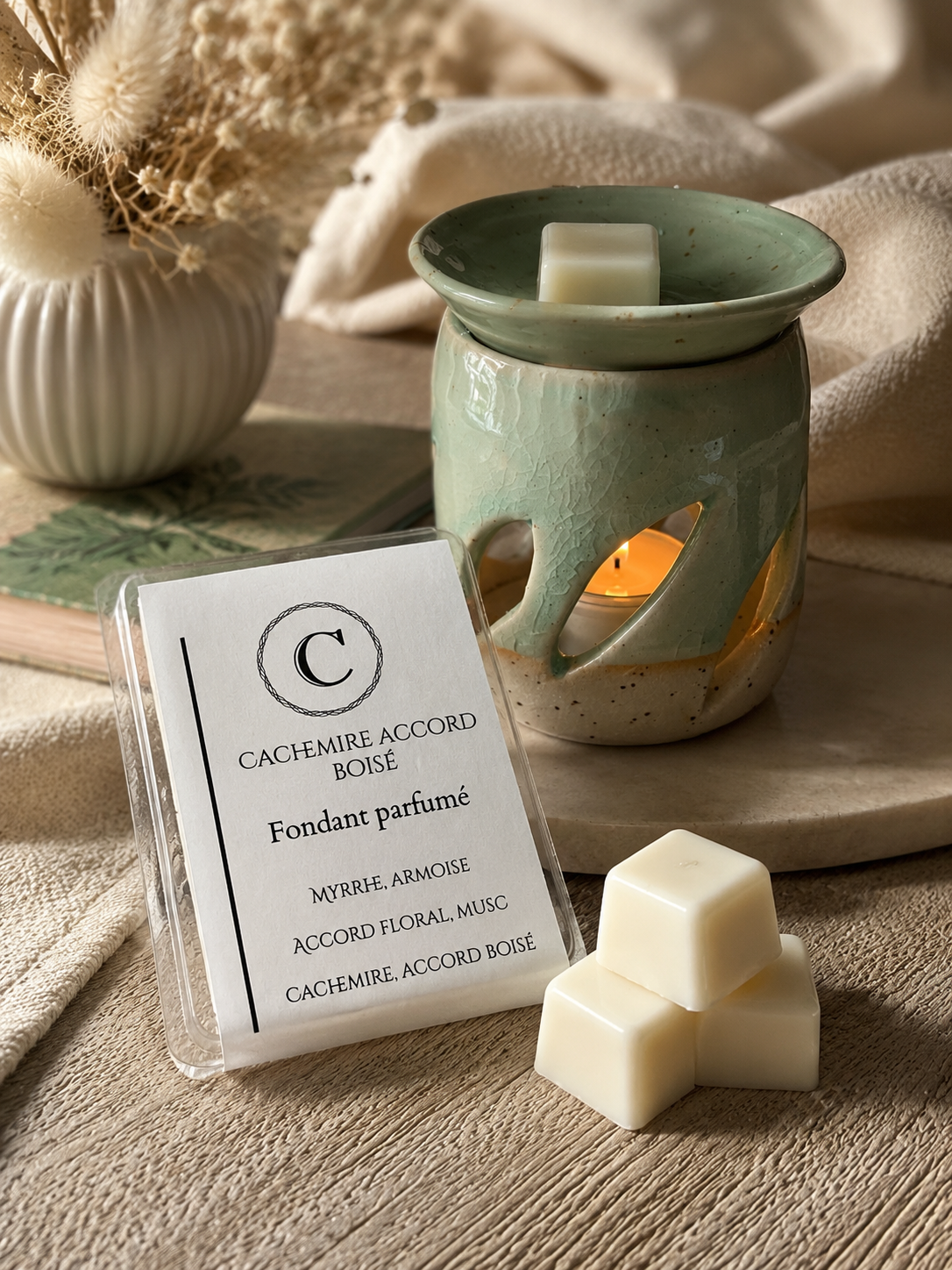 Fondant parfumé - Cachemire Accord Boisé 80g