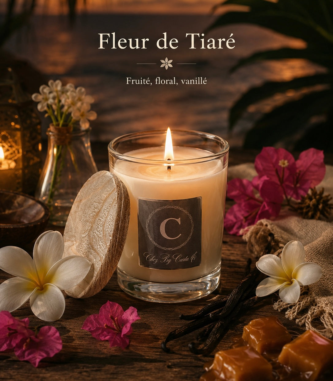 Scented candle - Gaïac Wood