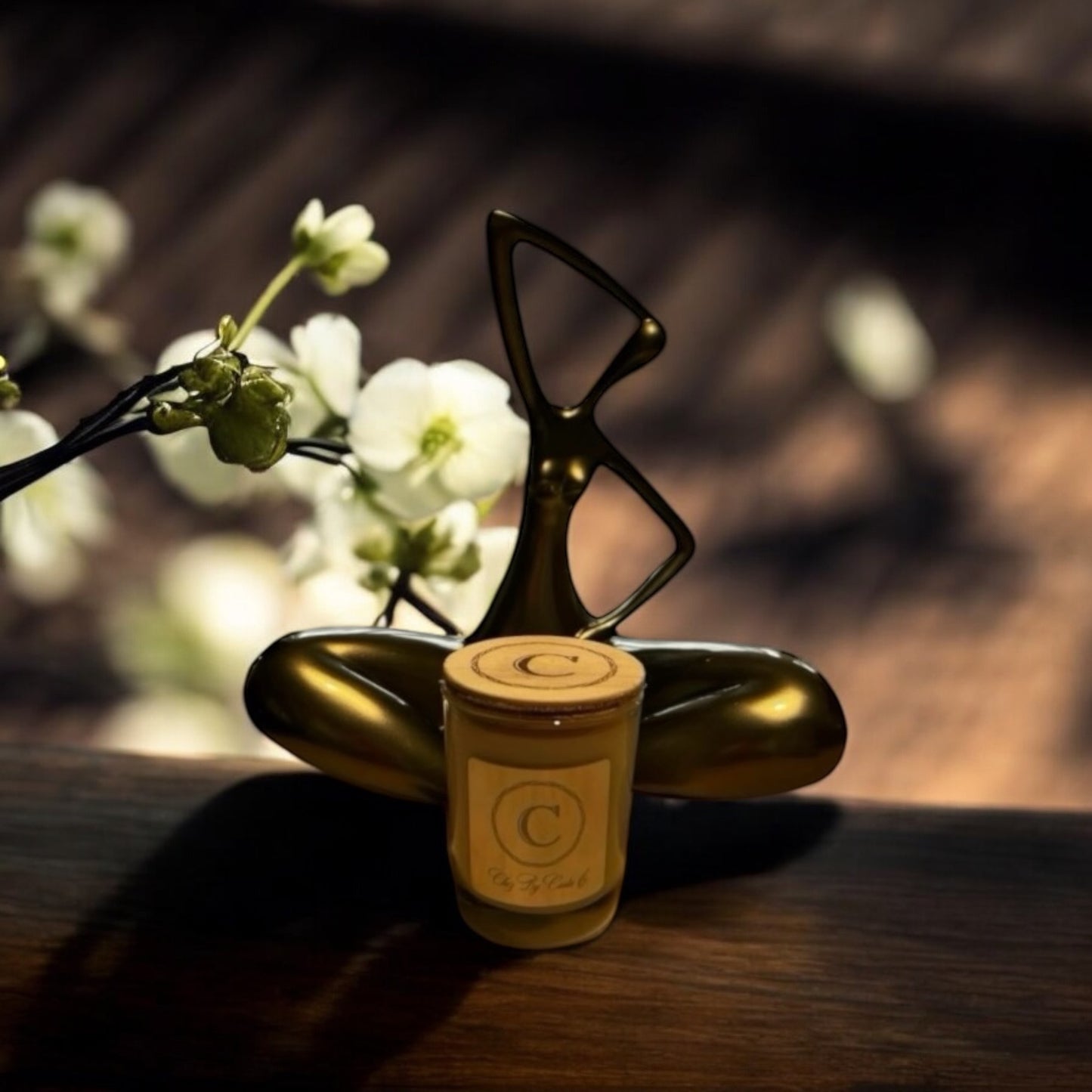 Bougie parfumée - Orchidée Blanche