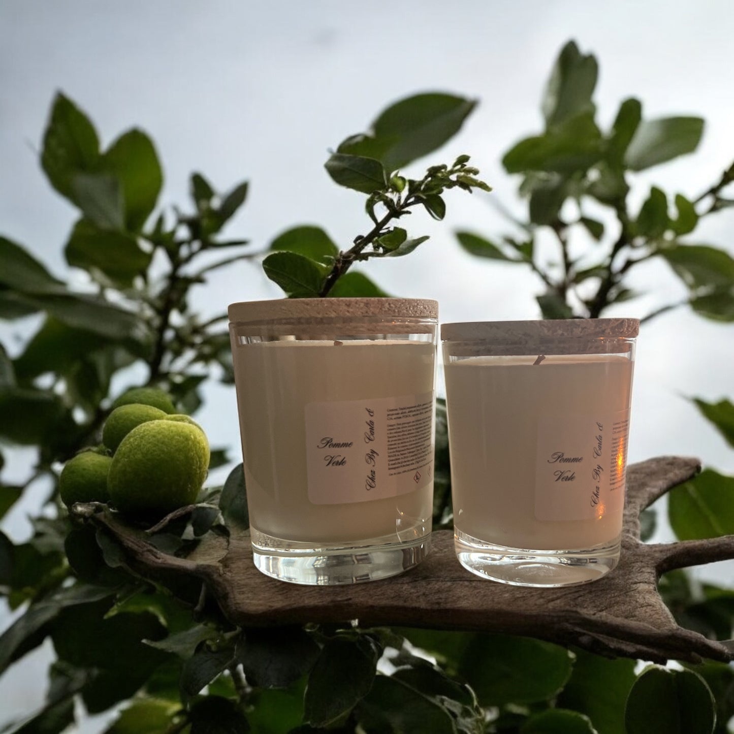 Bougie Parfumée- Pomme Verte