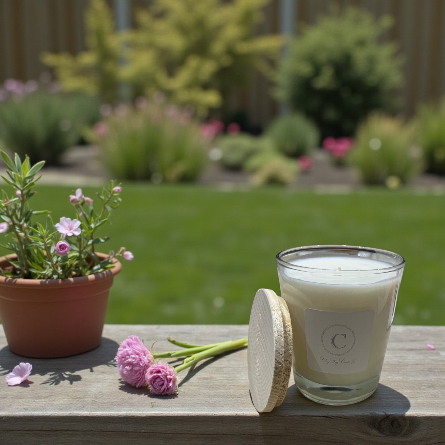 Bougie parfumée - Fleur de Lin