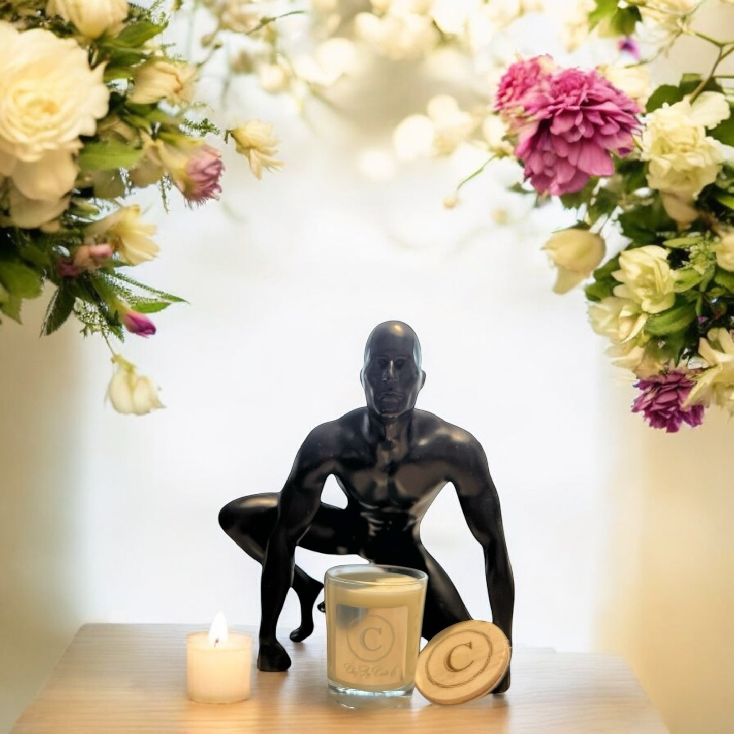 Vela perfumada - Flor de Algodão