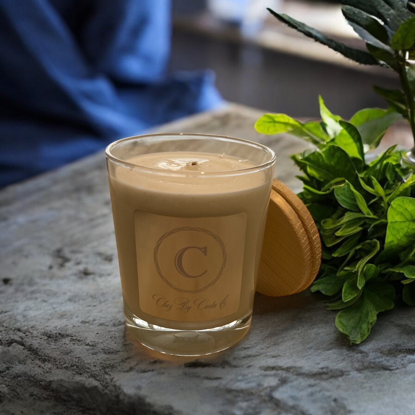 Bougie parfumée - Fraîcheur d'été Menthe Basilic