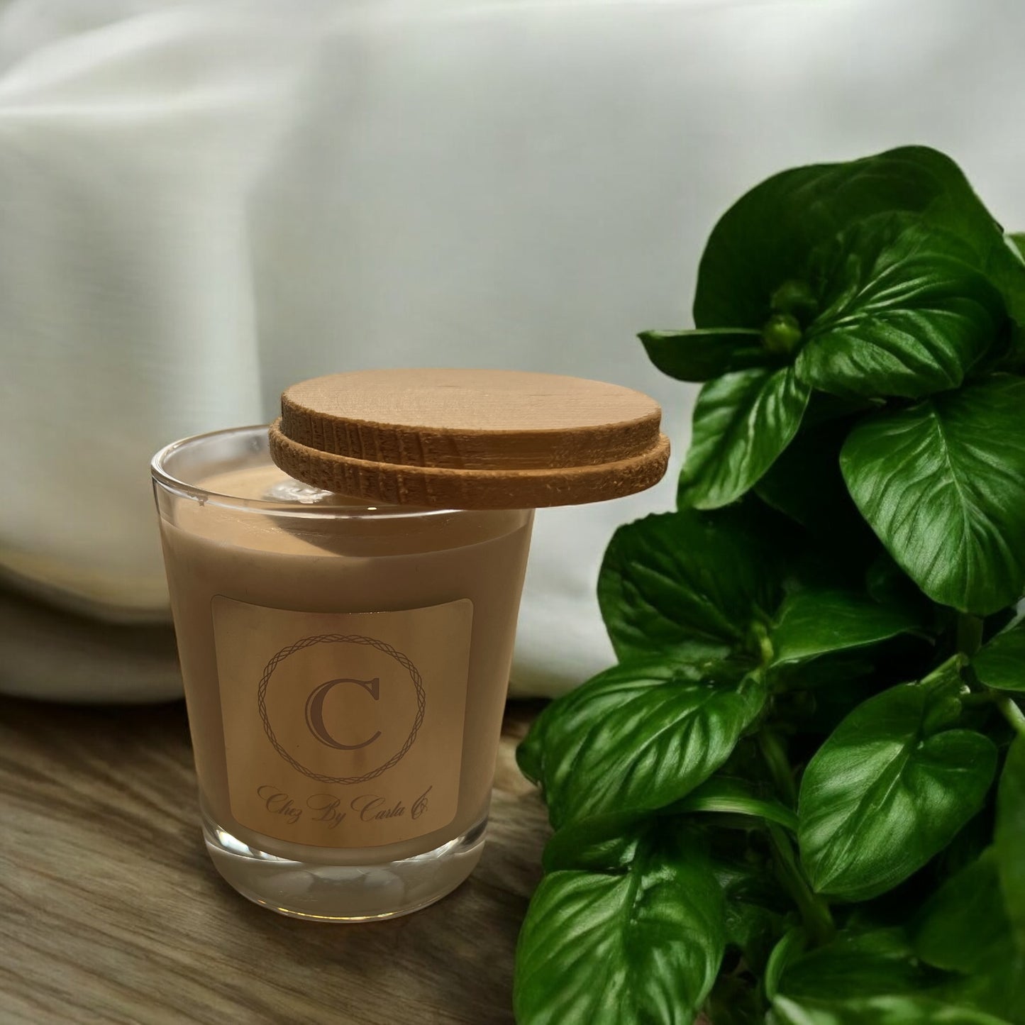 Bougie parfumée - Fraîcheur d'été Menthe Basilic