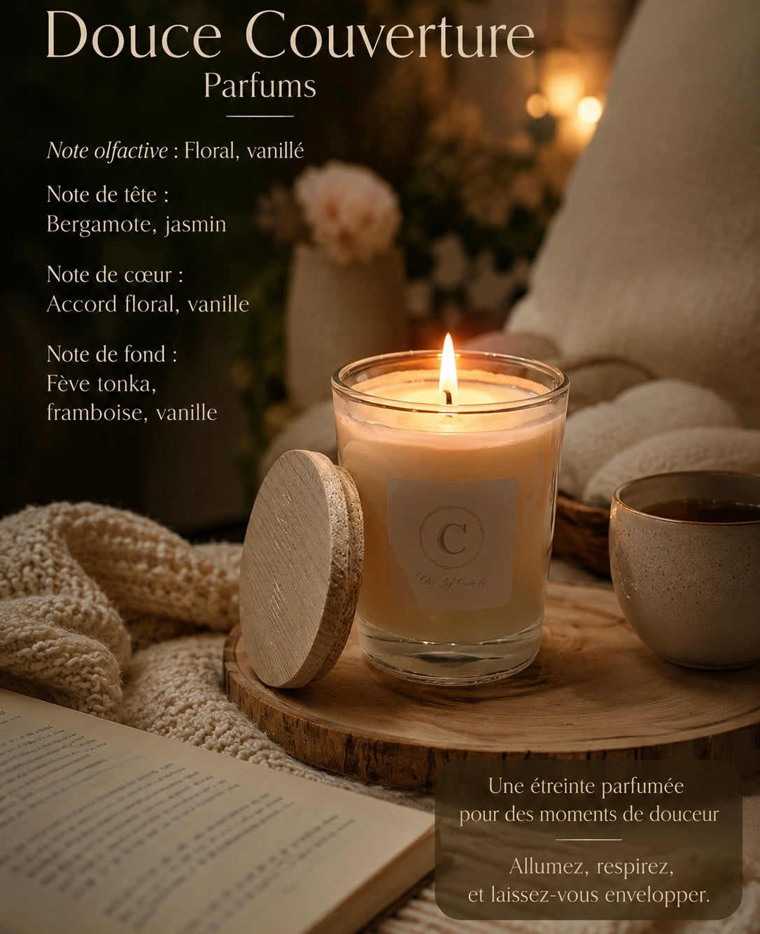 Scented candle - Douce Couverture
