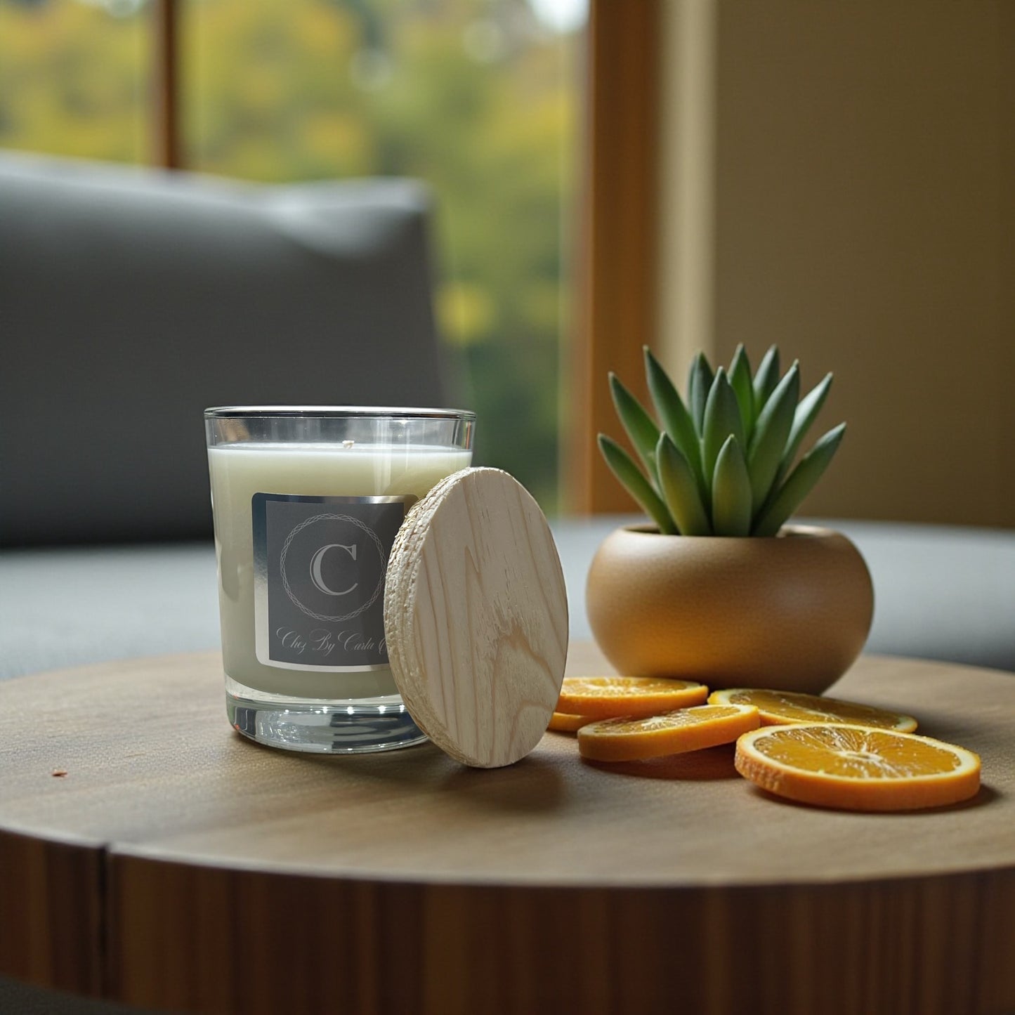 Bougie parfumée - Clémentine & Monoï