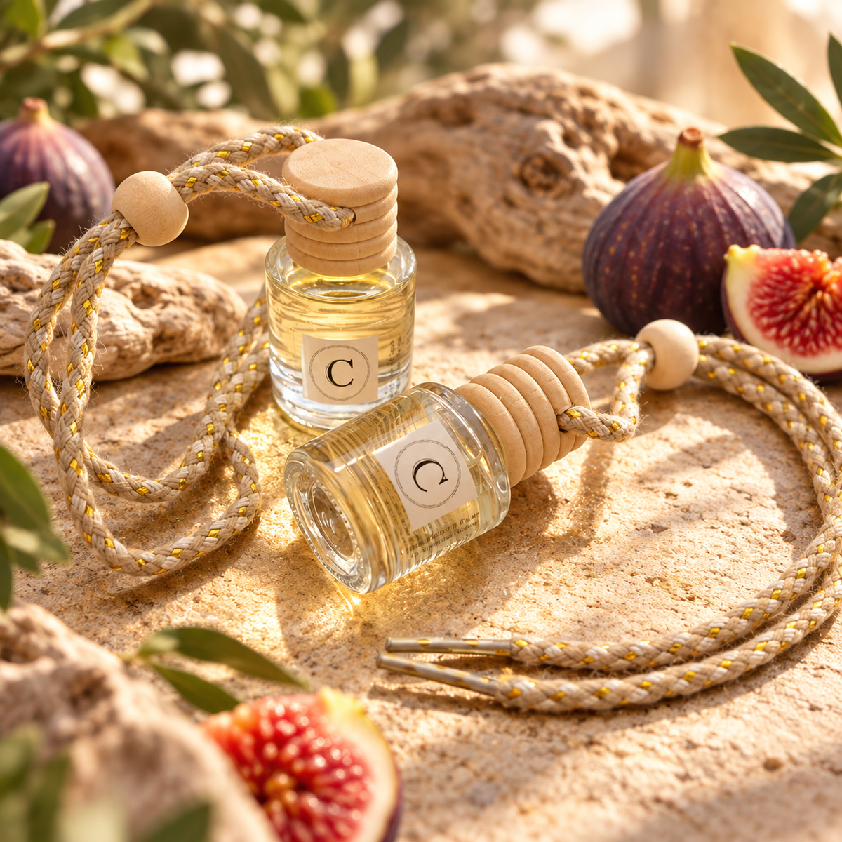 Car Fragrance Diffuser – Driftwood & Figs 8 ml