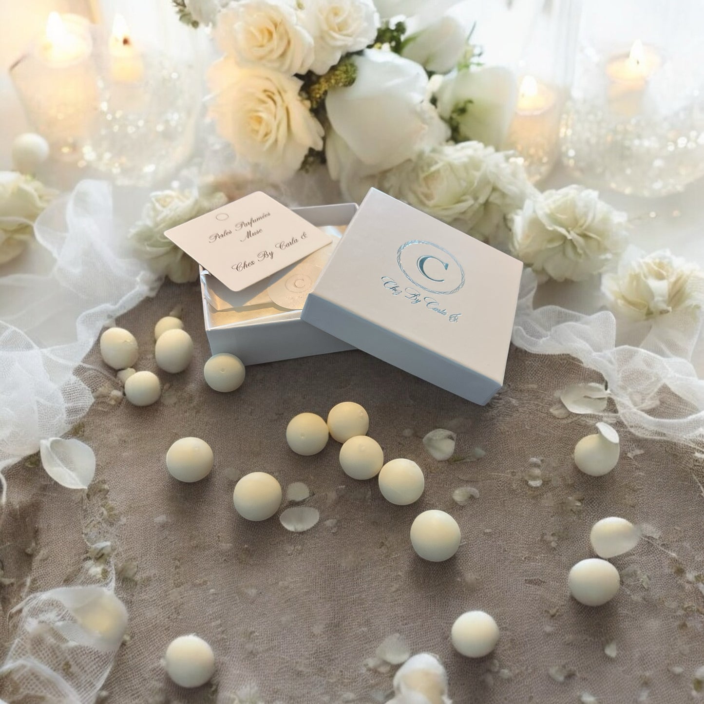Scented wax bead melts (30g) - Clémentine & Monoï