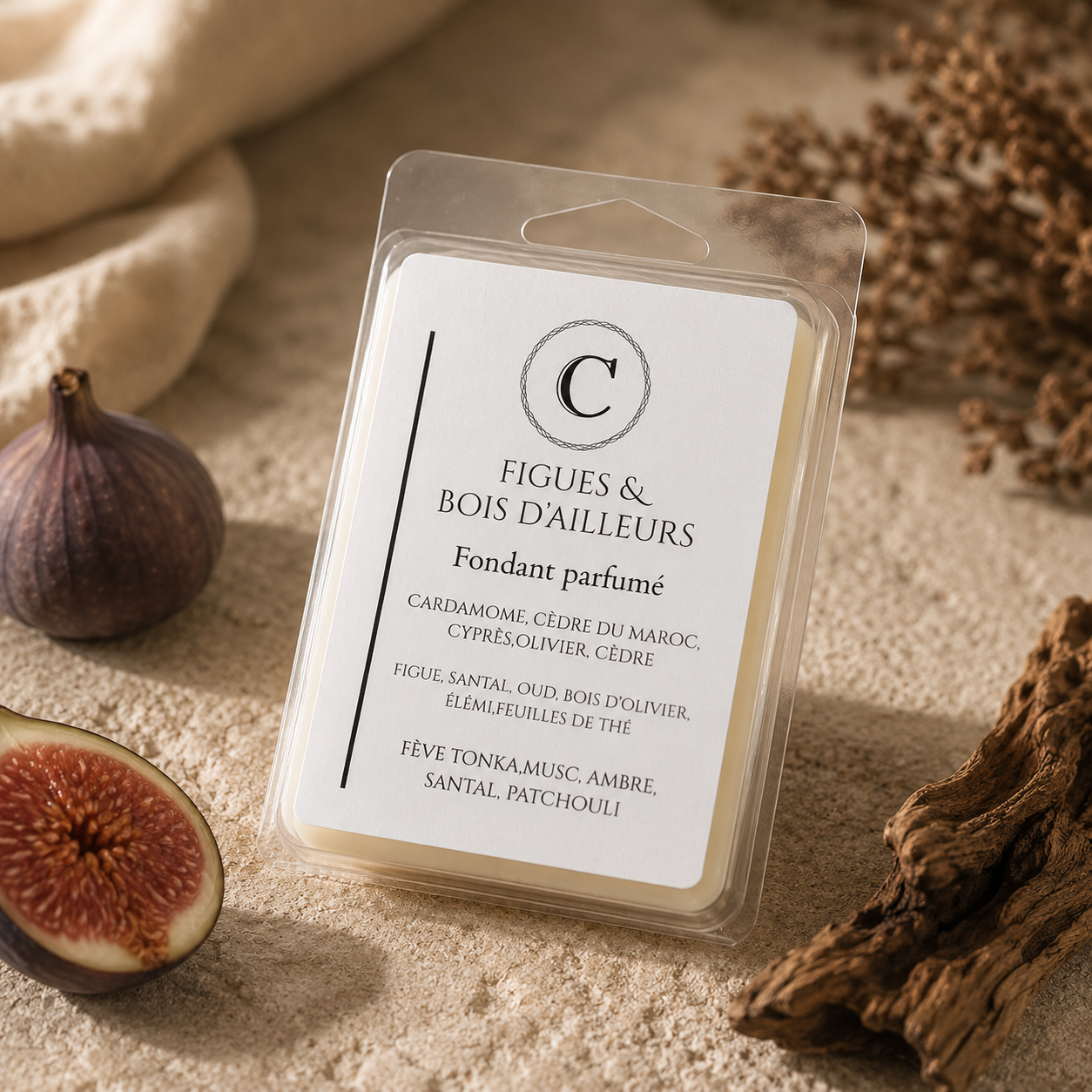 Fondant parfumé – Figues & Bois d’Ailleurs 80g