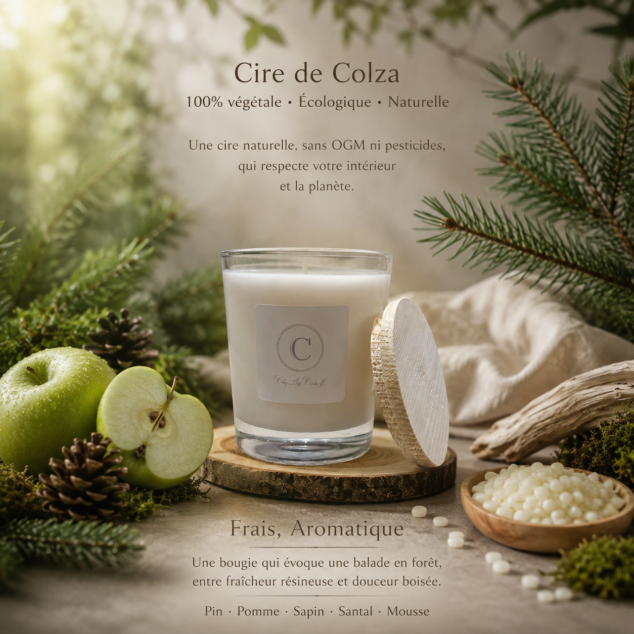 Scented candle - Fir