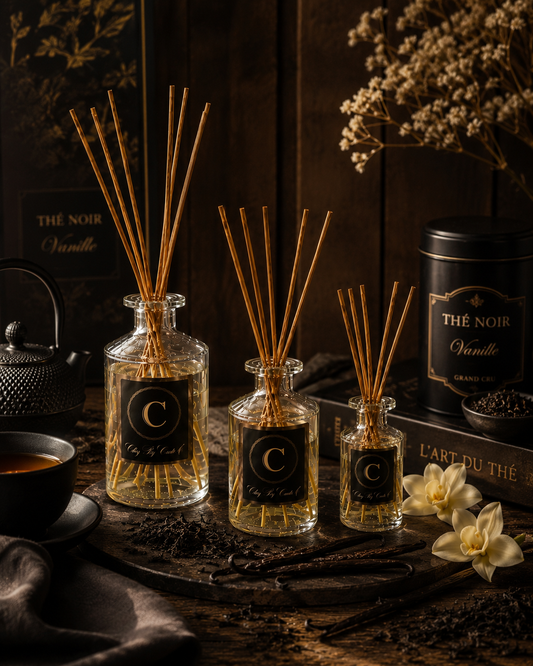 Diffuseur à bâtons Thé Noir & Vanille
