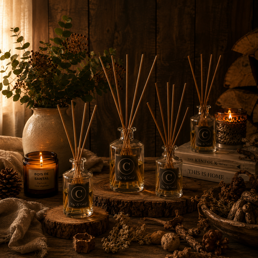 Diffuseur à bâtons - Figues & Bois d’ailleurs ￼