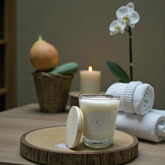 Bougie parfumée - Orchidée Blanche