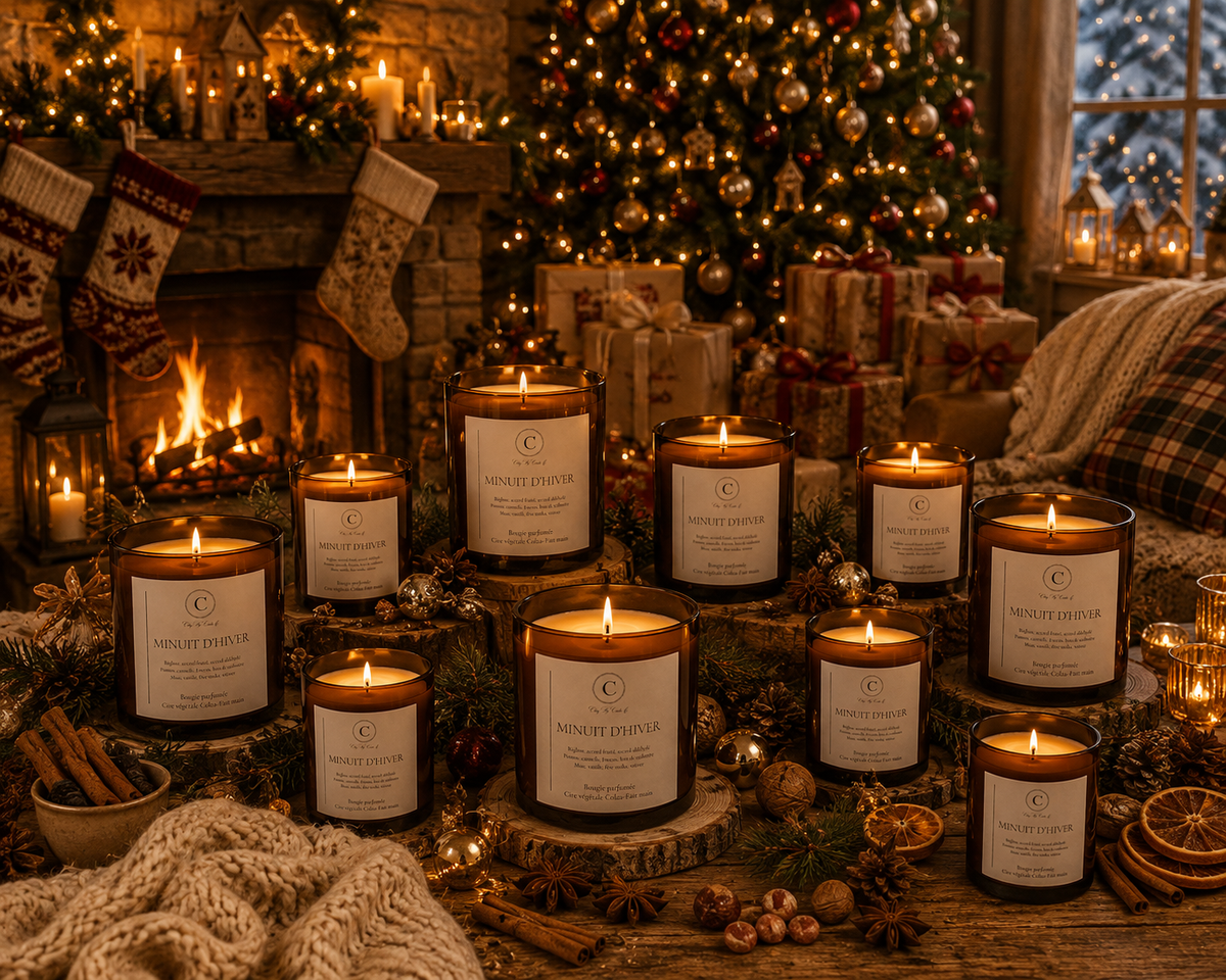 Bougie Parfumée - MINUIT D’HIVER ( Précommande )