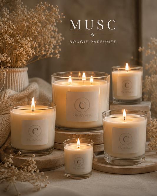 Scented candle - Musk