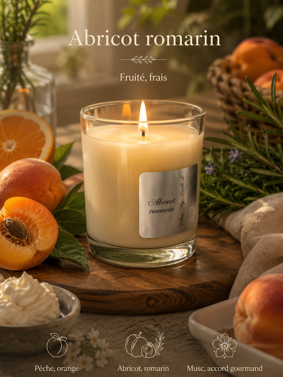 Scented candle - Gaïac Wood