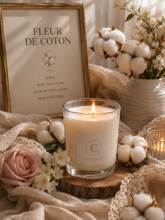Scented candle - Cotton Flower
