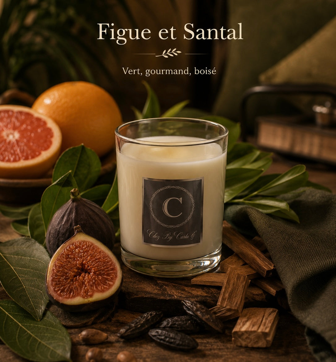 Bougie parfumée - Figue & Santal