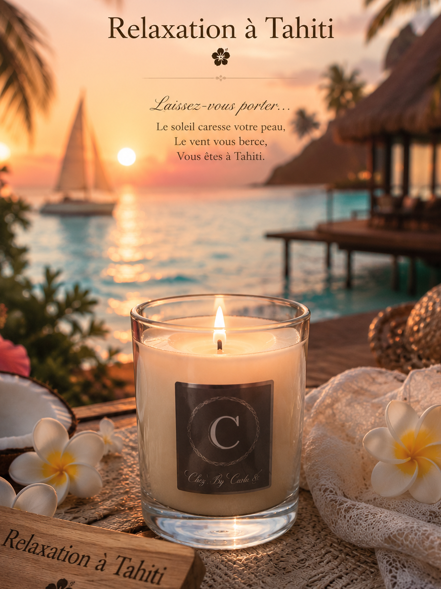 Scented candle - Gaïac Wood