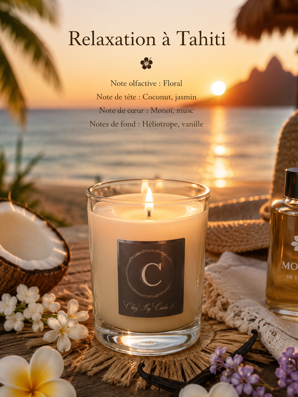 Scented candle - Gaïac Wood