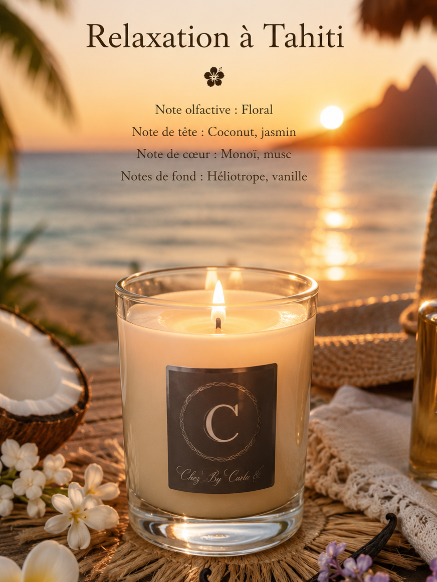 Scented candle - Gaïac Wood