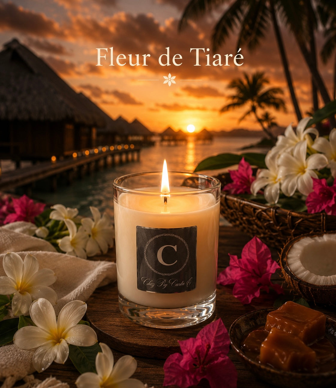 Scented candle - Gaïac Wood