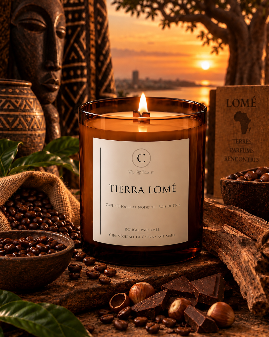 Vela Perfumada - Tierra Lomé