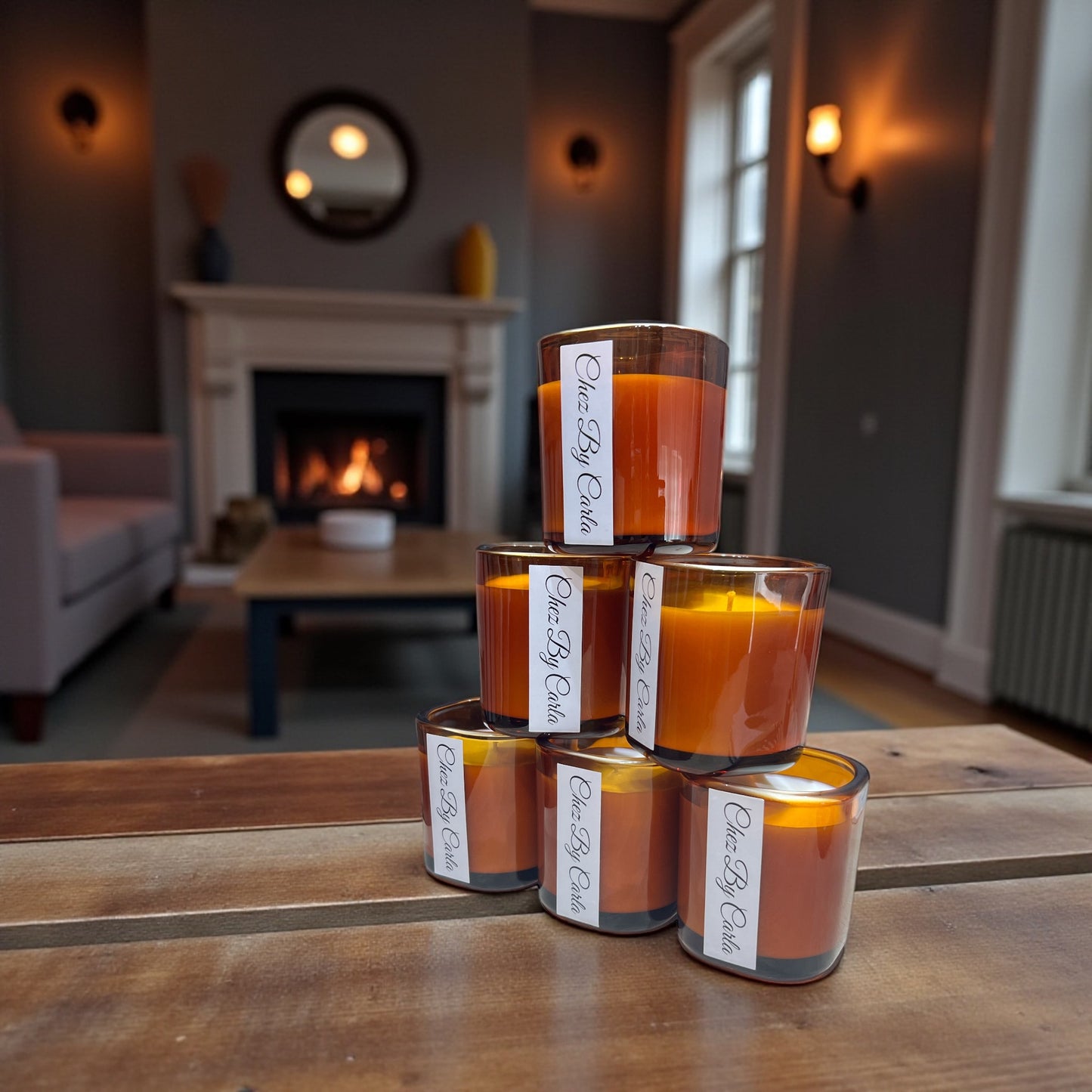 Bougie Parfumée- Bois flotté & Figue