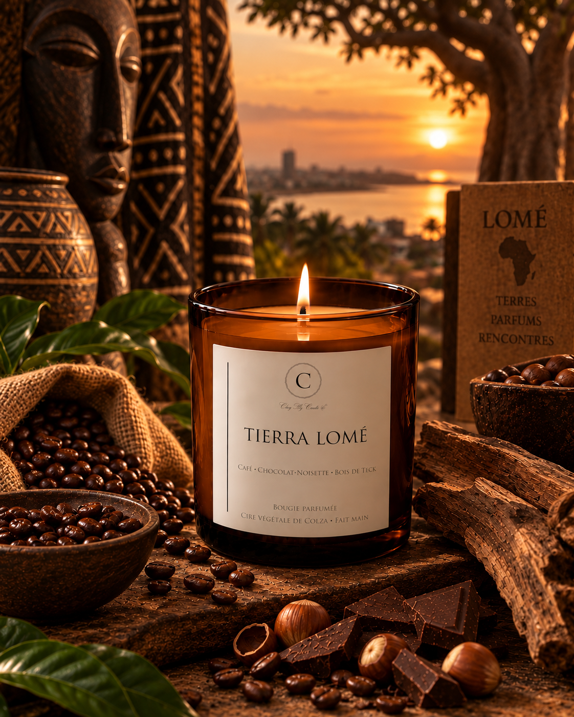 Bougie Parfumée - Tierra Lomé ( Précommande )￼
