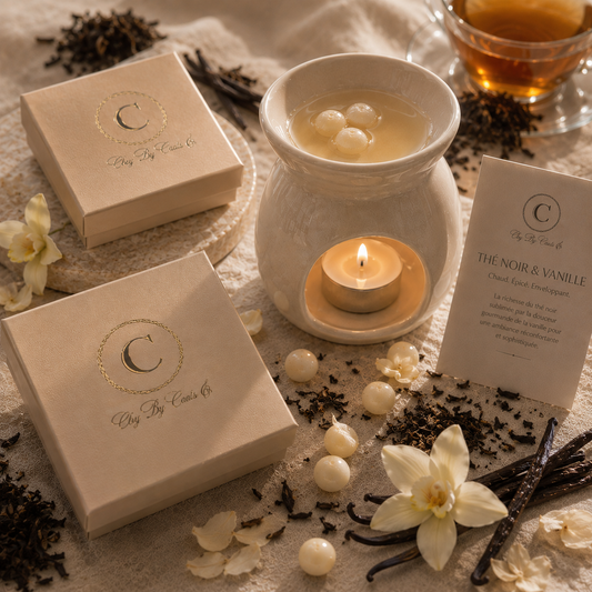 Scented Wax Pearl Melts (30g) - Black Tea &amp; Vanilla