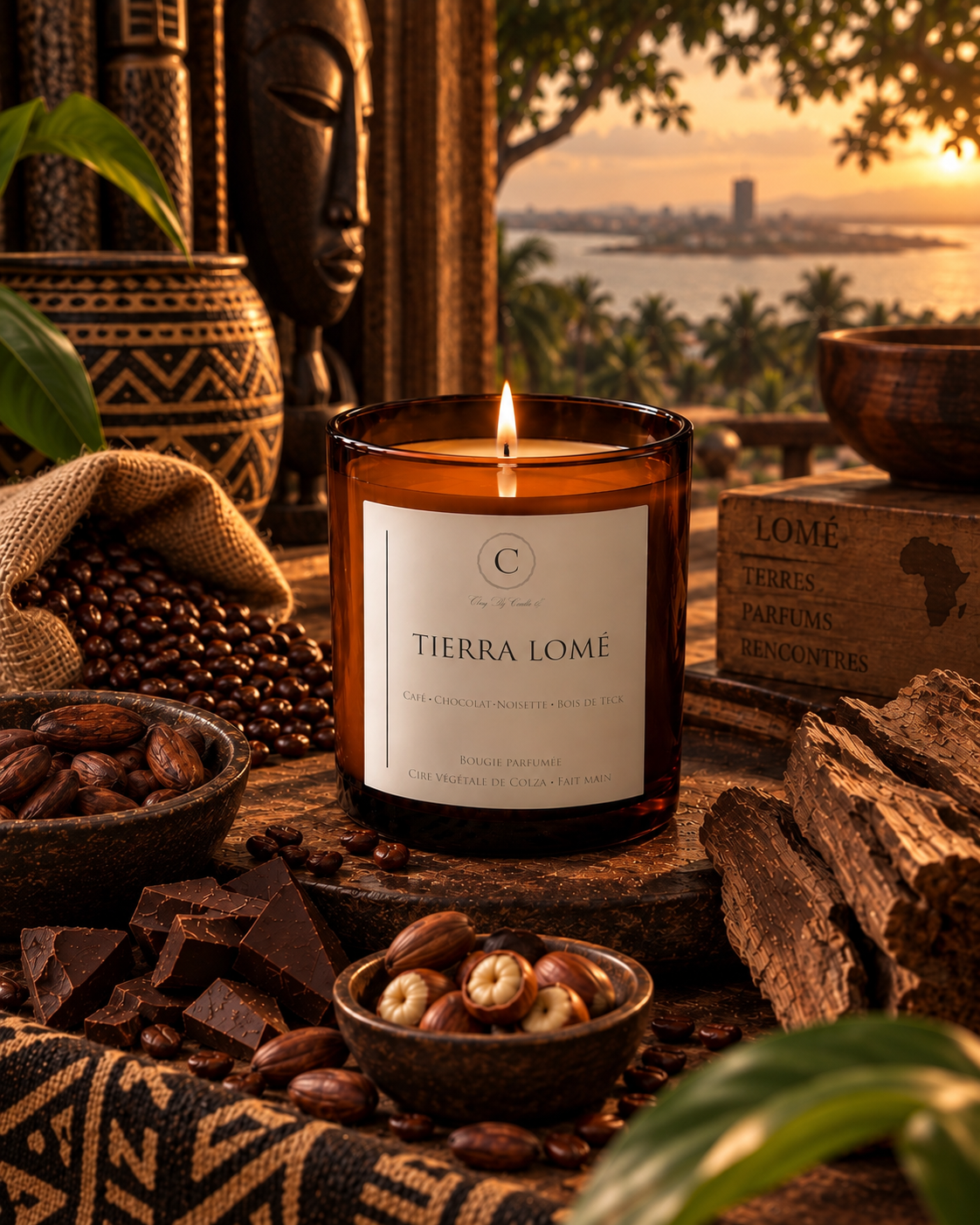 Bougie Parfumée - Tierra Lomé ( Précommande )￼