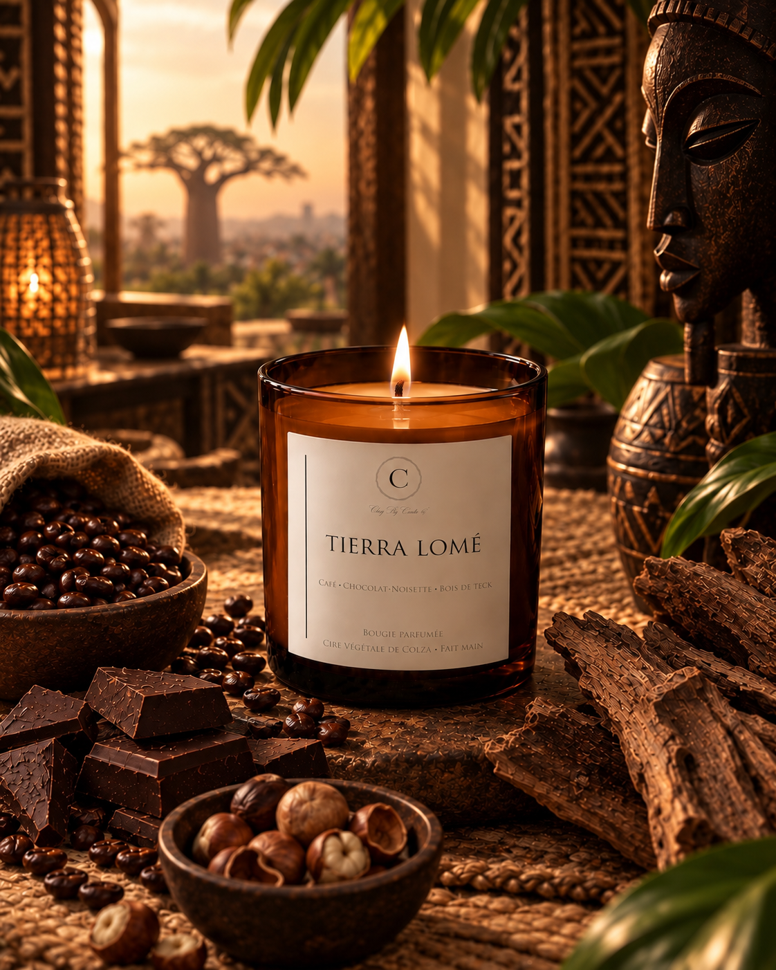Bougie Parfumée - Tierra Lomé ( Précommande )￼