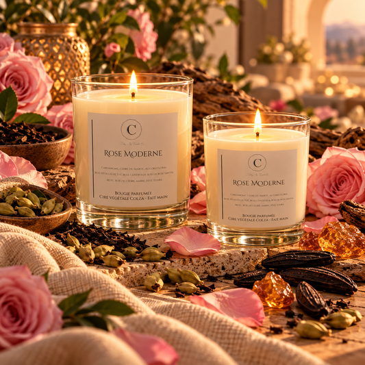 Scented candle - Modern Rose