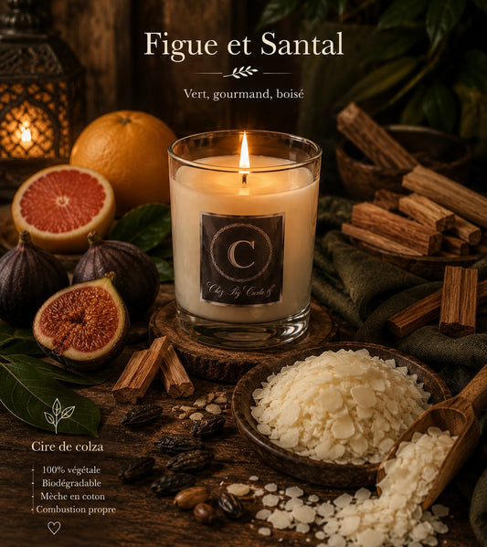 Scented candle - Gaïac Wood