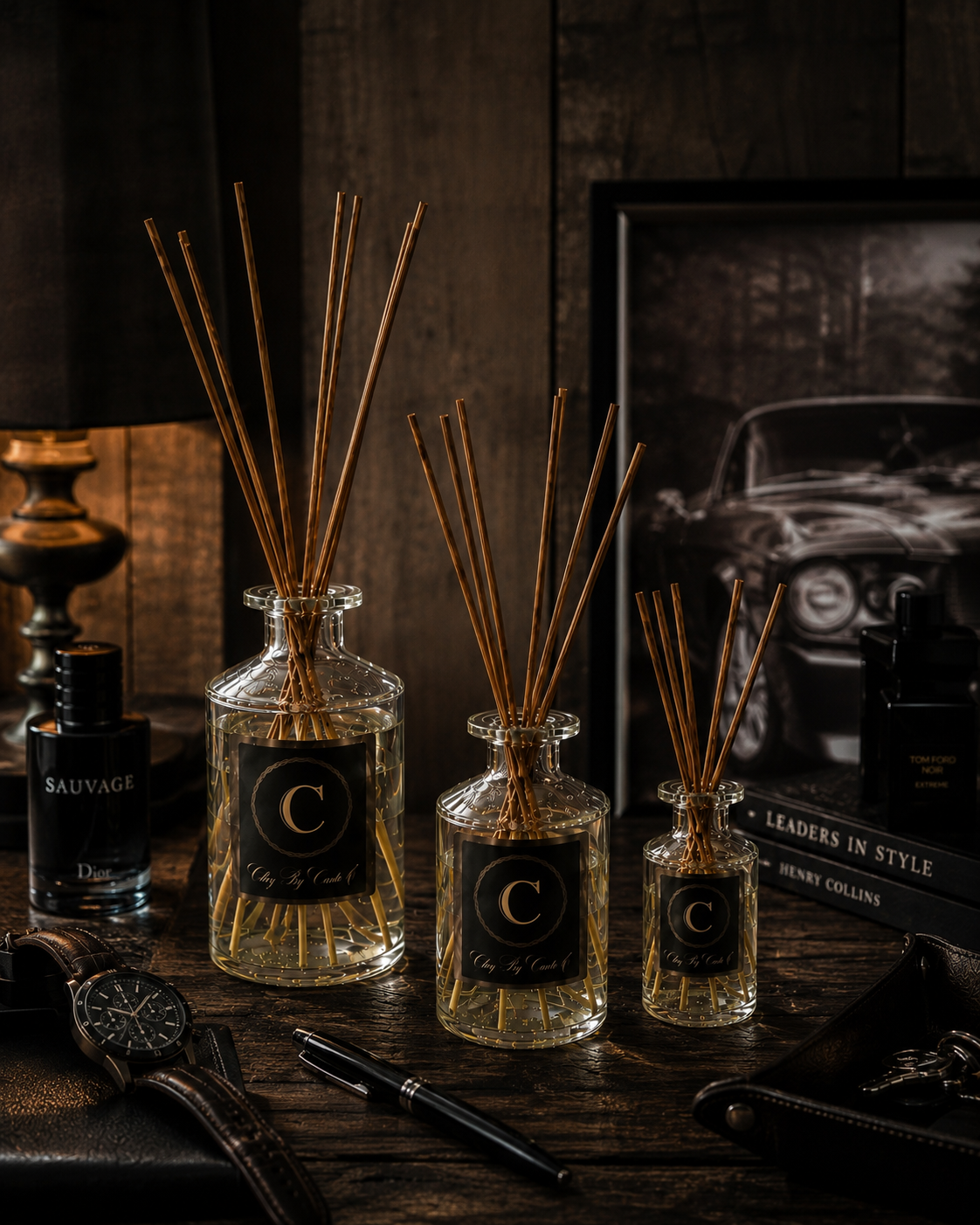 Black Tea &amp; Vanilla Reed Diffuser