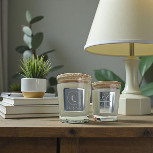 Bougie parfumée - Fraîcheur d'été Menthe Basilic