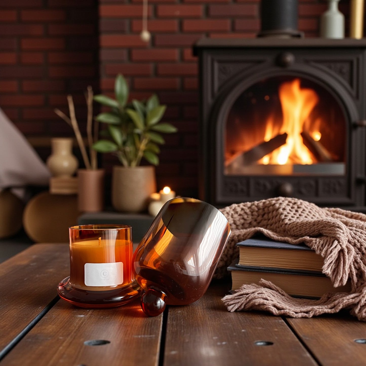 Bougie Parfumée -Figues Obscur