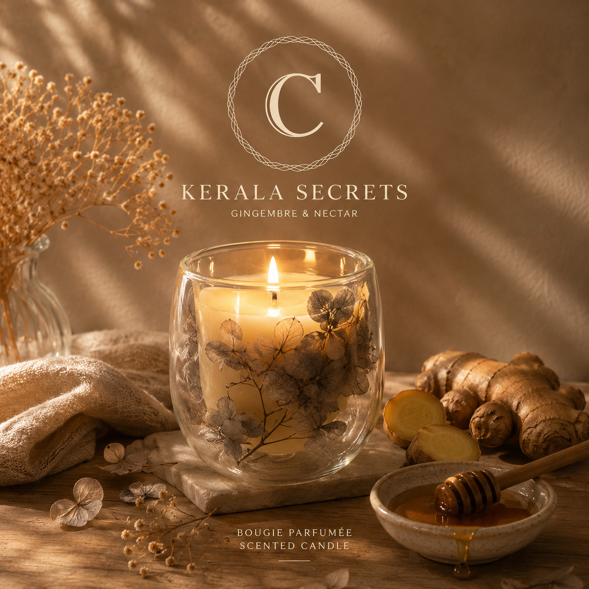 Bougie Parfumée-Kerala Secrets