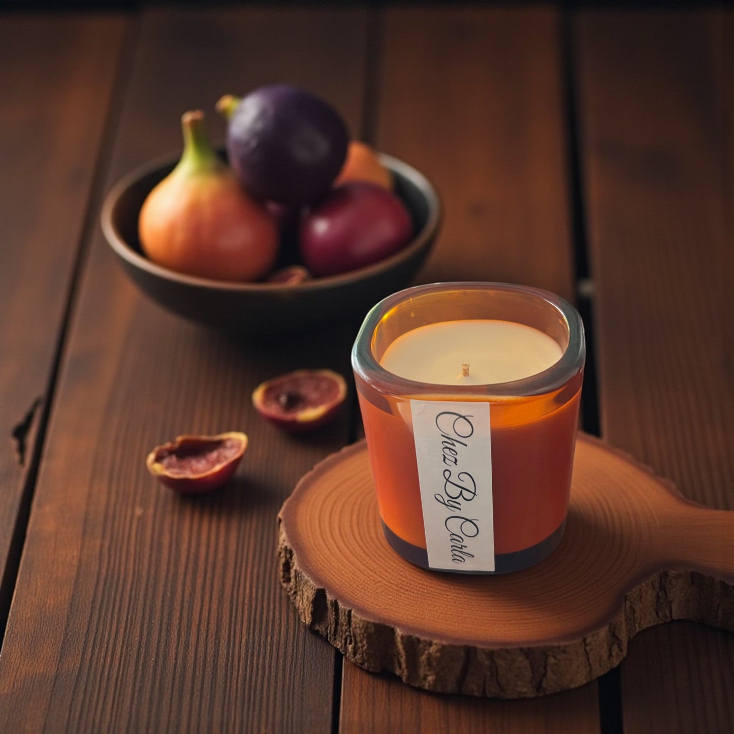 Bougie Parfumée- Bois flotté & Figue