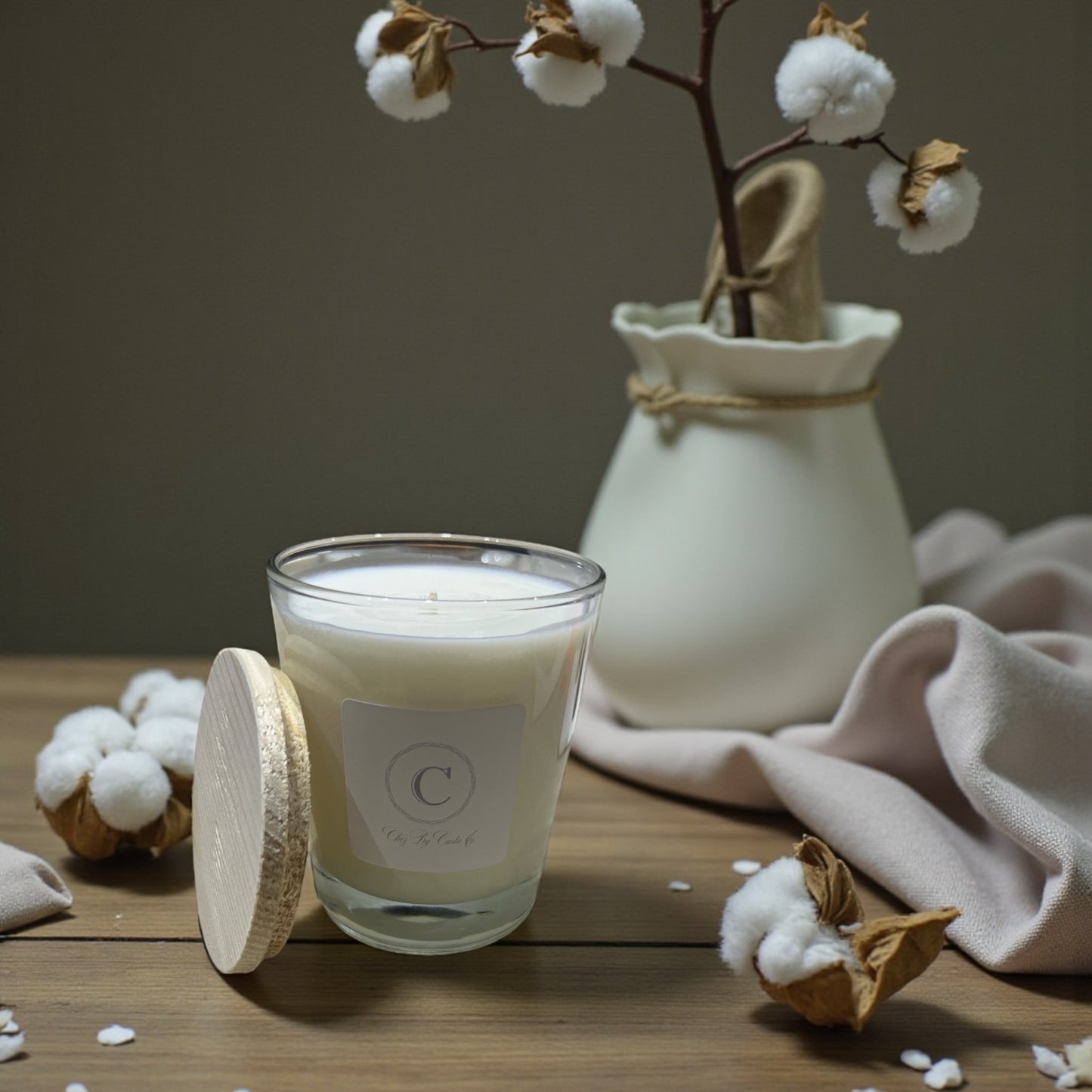 Bougie parfumée - Fleur de Coton