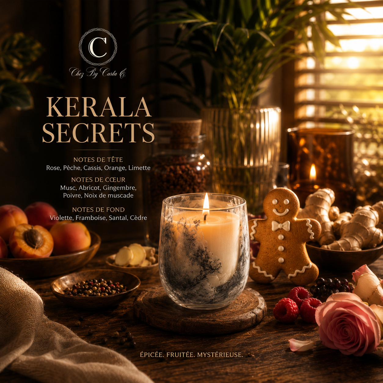 Bougie Parfumée-Kerala Secrets