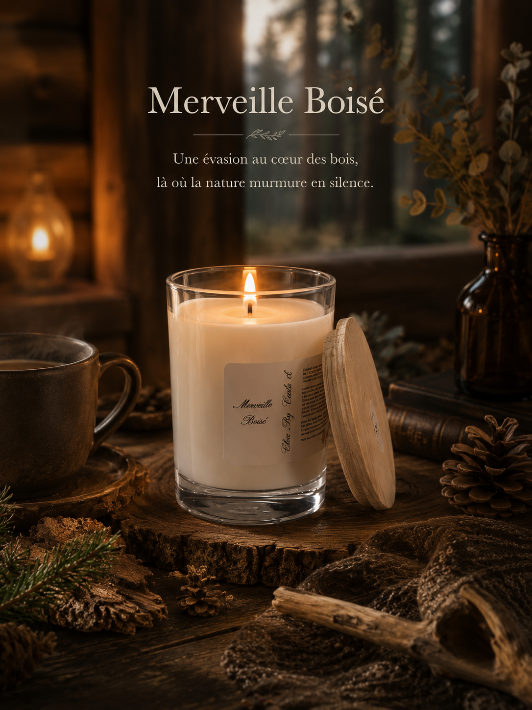 Scented candle - Merveille Boisée
