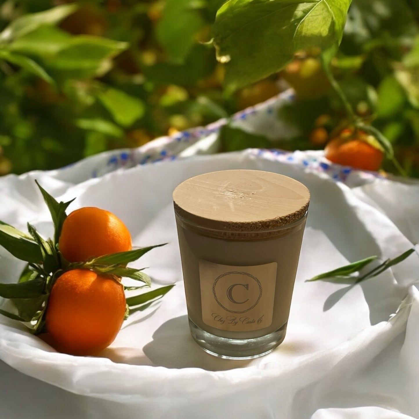 Scented candle - Clémentine &amp; Monoï