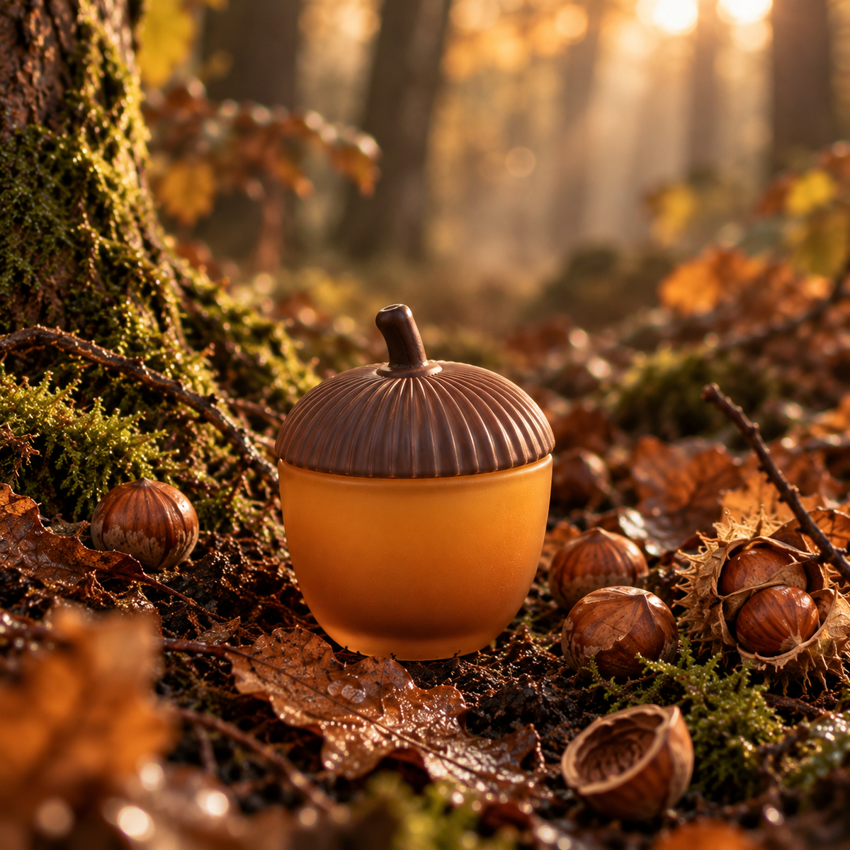 Bougie Parfumée- Ambre des Bois