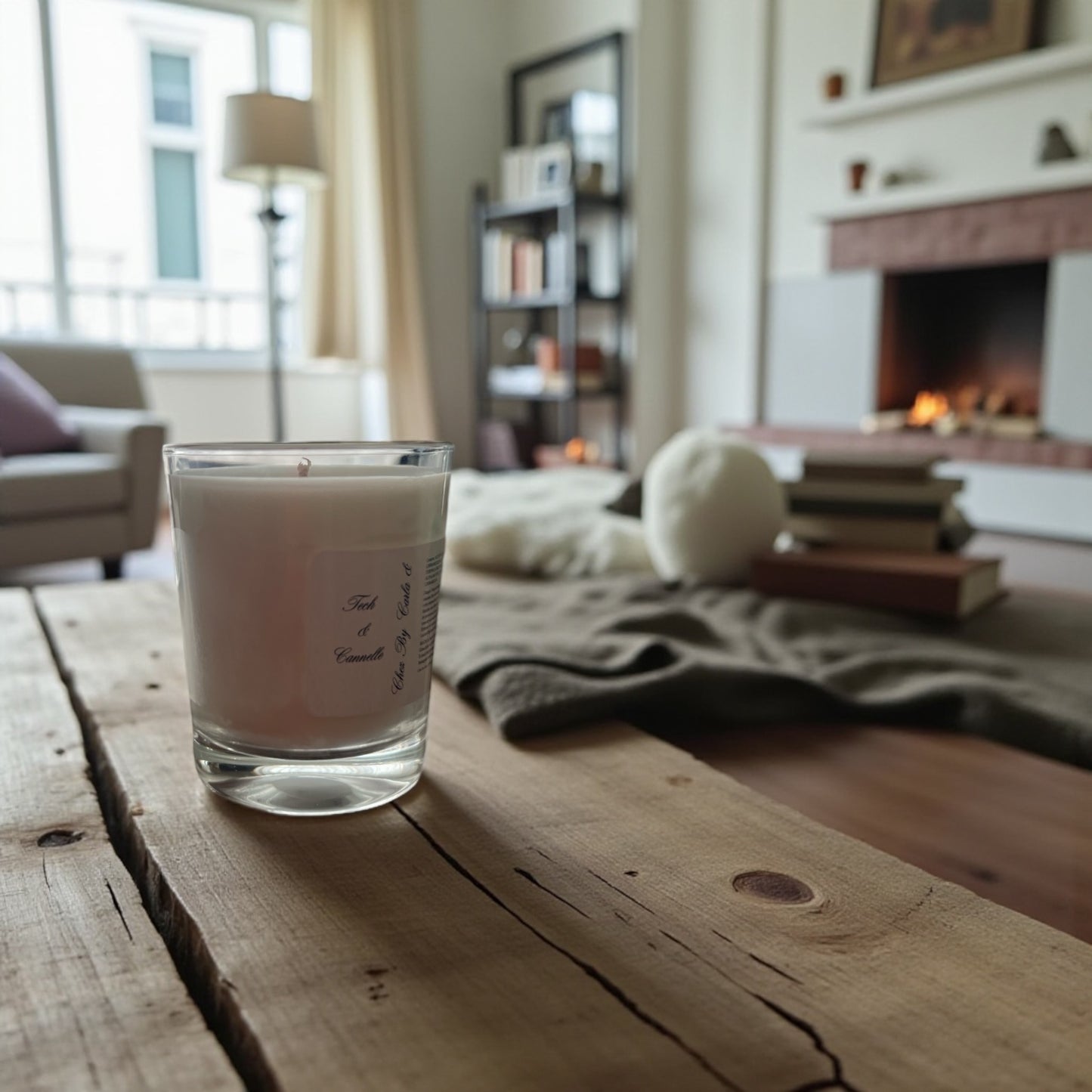 Bougie Parfumée - Teck & Cannelle