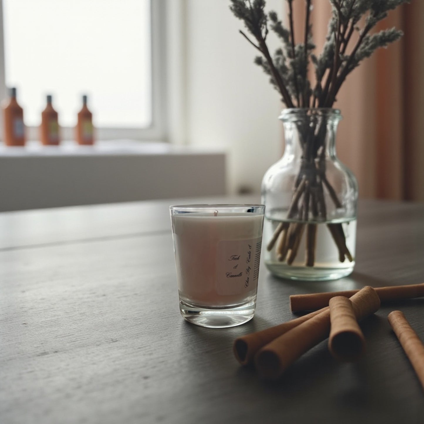 Bougie Parfumée - Teck & Cannelle