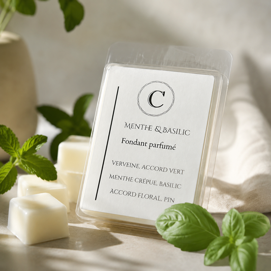 Fondant parfumé – Menthe & Basilic 80g
