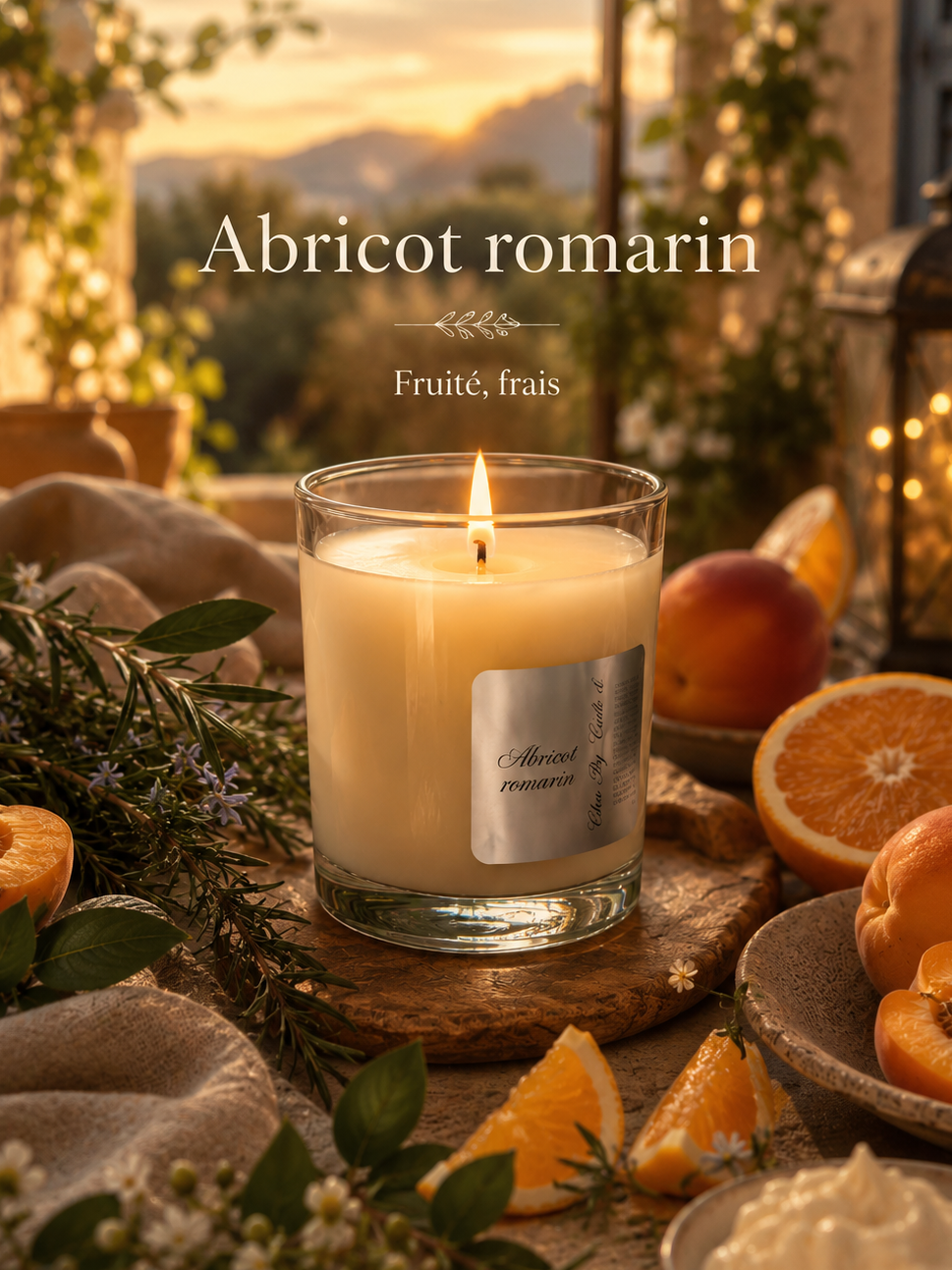 Scented candle - Gaïac Wood