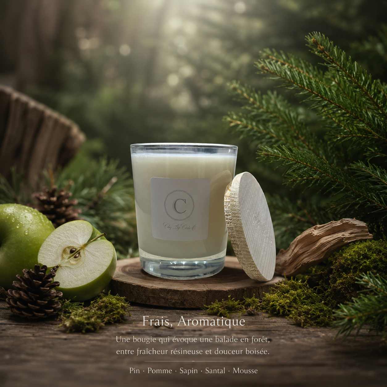 Scented candle - Fir
