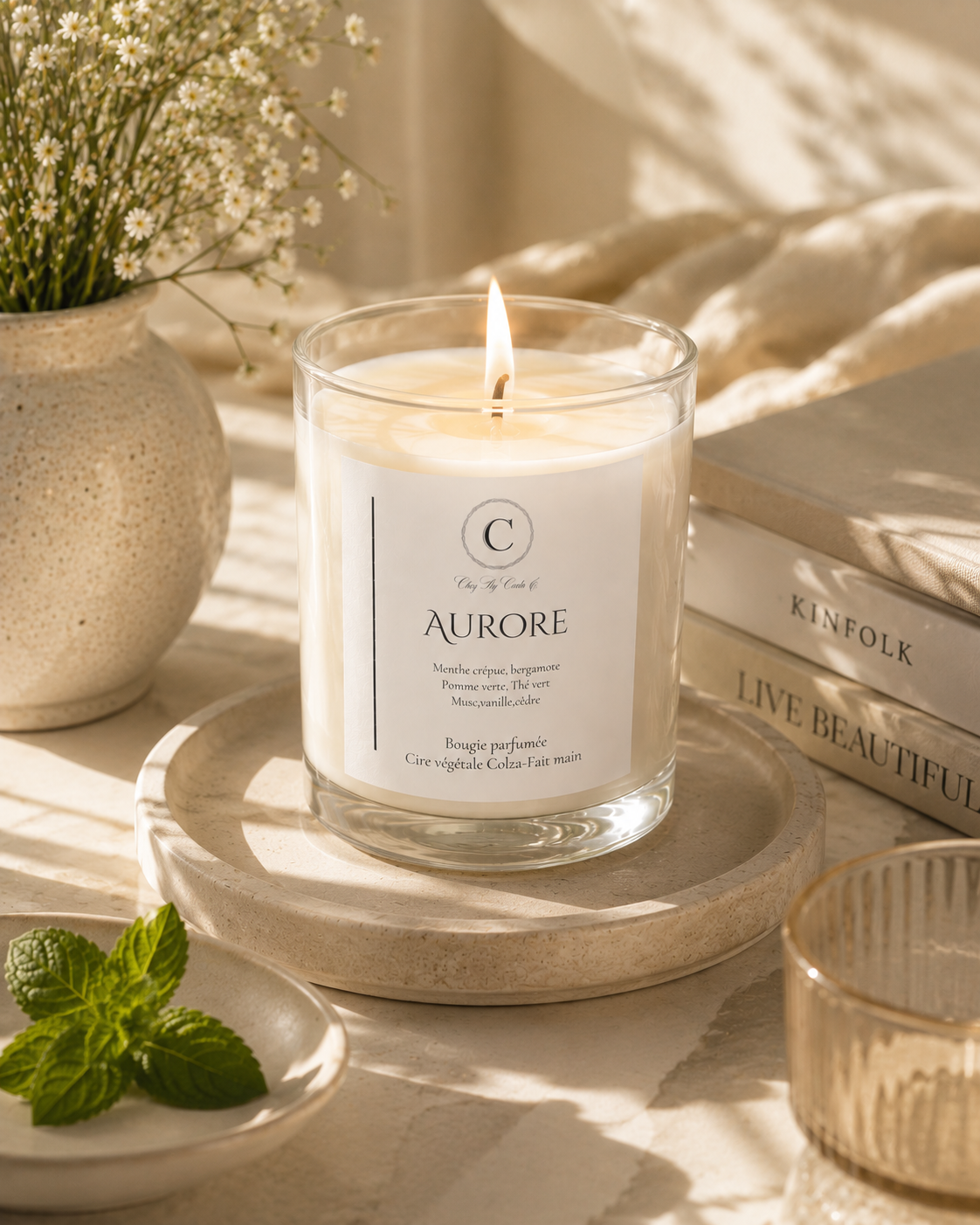 Bougie parfumée - Aurore